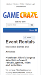 Mobile Screenshot of gamecrazeparty.com